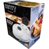 Camry | Waffle maker | CR 3022 | 1000 W | Number of pastry 5 | Heart shaped | White