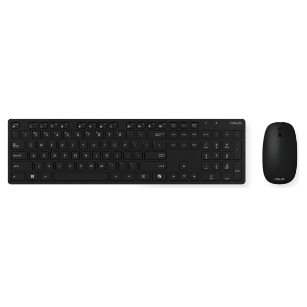 Asus W5000 | Keyboard and Mouse Set | Wireless | US | Black