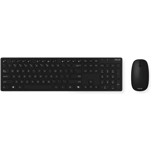 Asus W5000 | Keyboard and Mouse Set | Wireless | US | Black