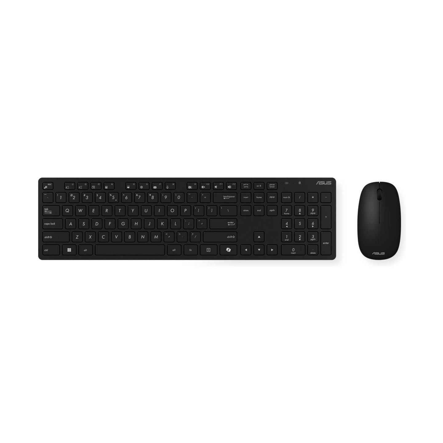 Asus W5000 | Keyboard and Mouse Set | Wireless | US | Black