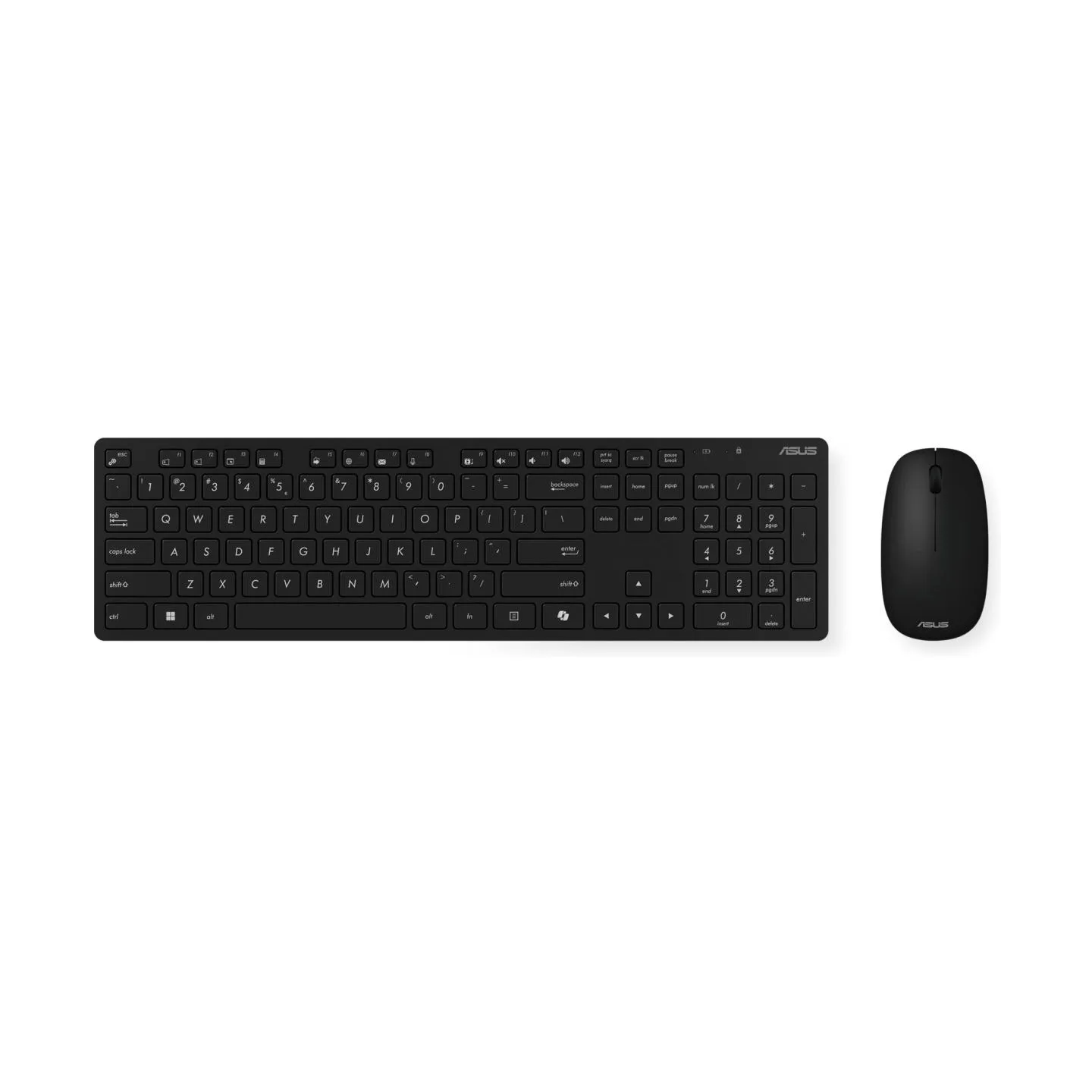 Asus W5000 | Keyboard and Mouse Set | Wireless | US | Black