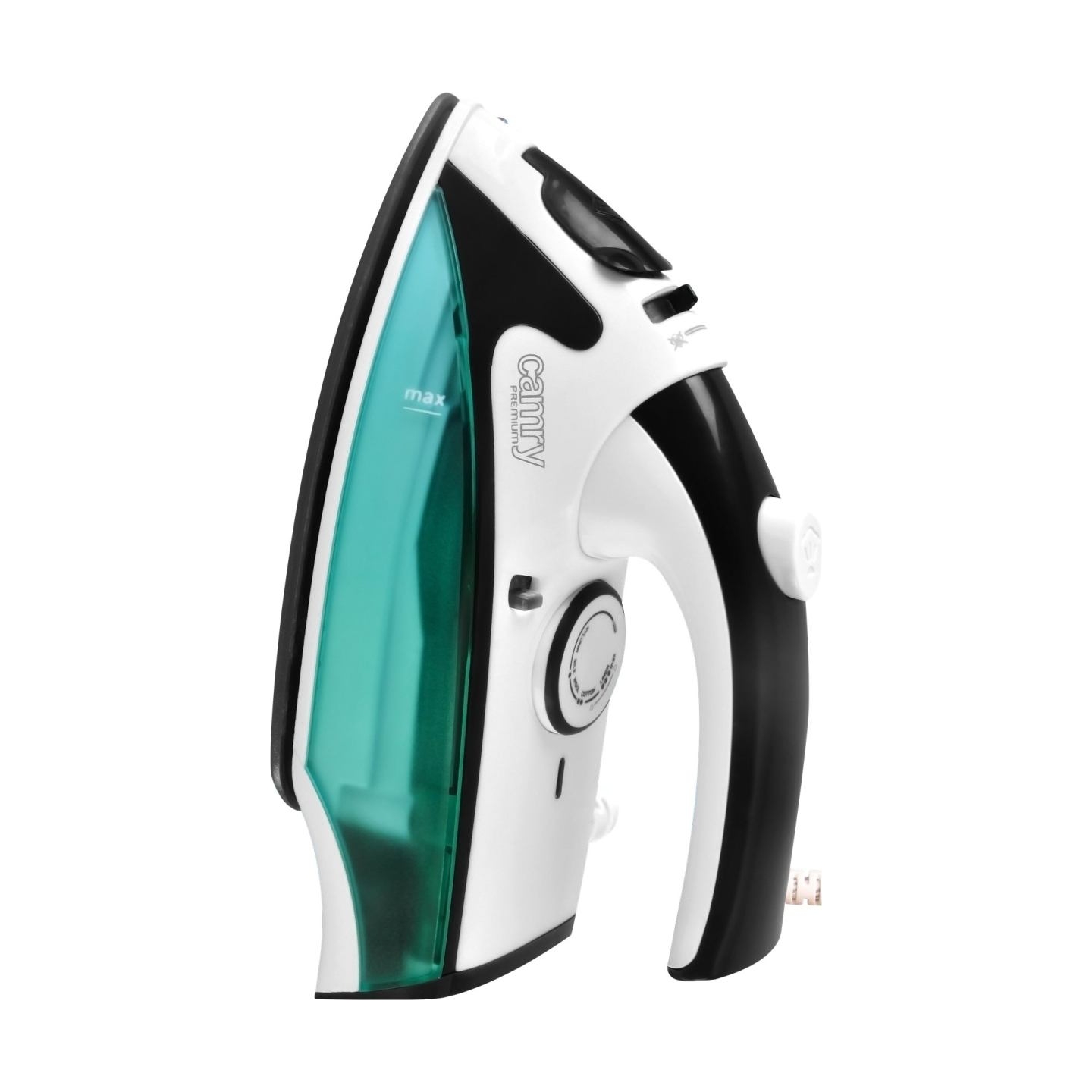 Camry | CR 5024 | Steam Travel iron | 840 W | Water tank capacity 40 ml | White/green/black