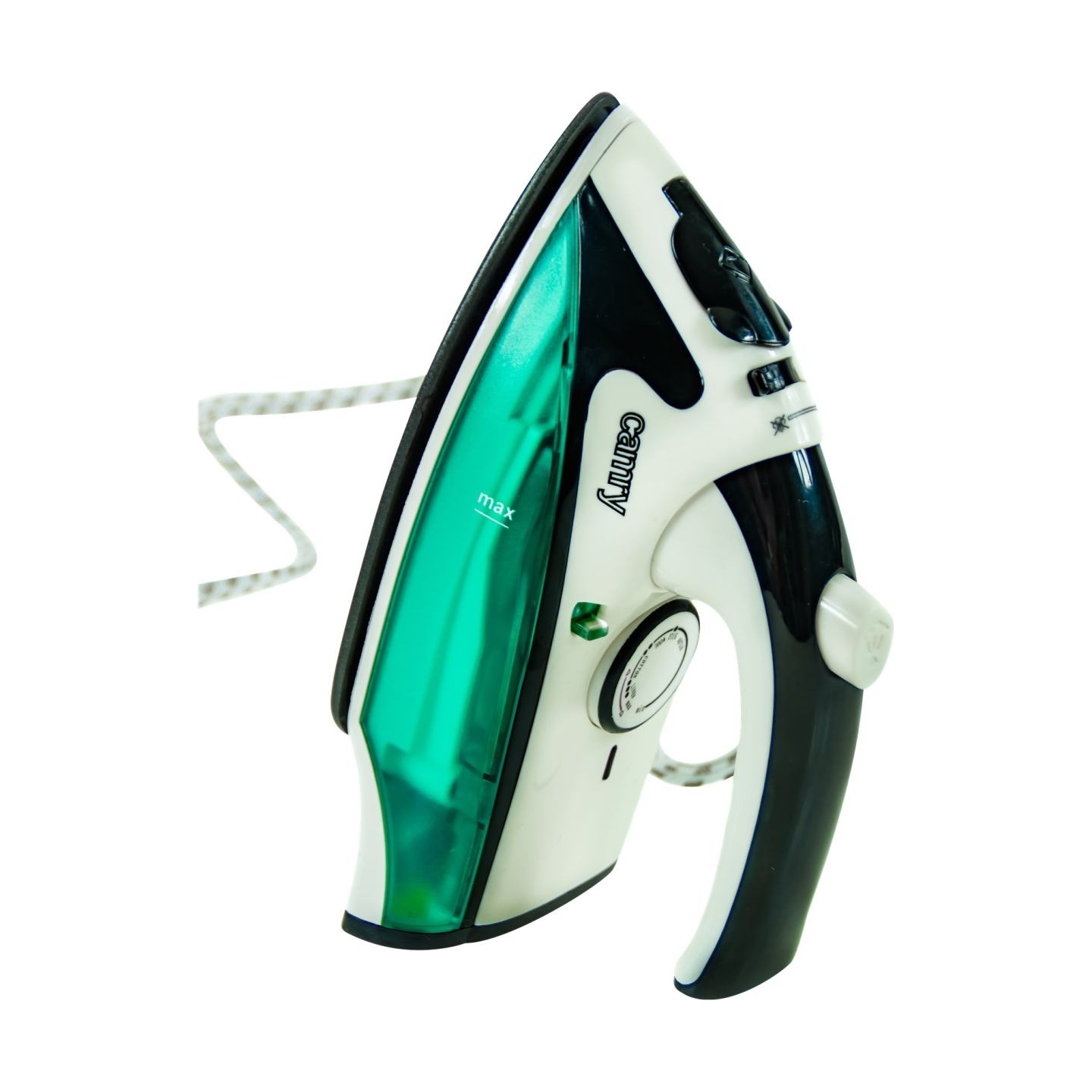 Camry | CR 5024 | Steam Travel iron | 840 W | Water tank capacity 40 ml | White/green/black