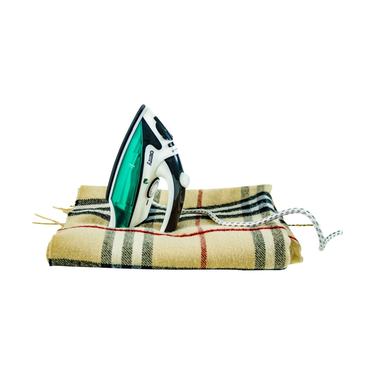 Camry | CR 5024 | Steam Travel iron | 840 W | Water tank capacity 40 ml | White/green/black