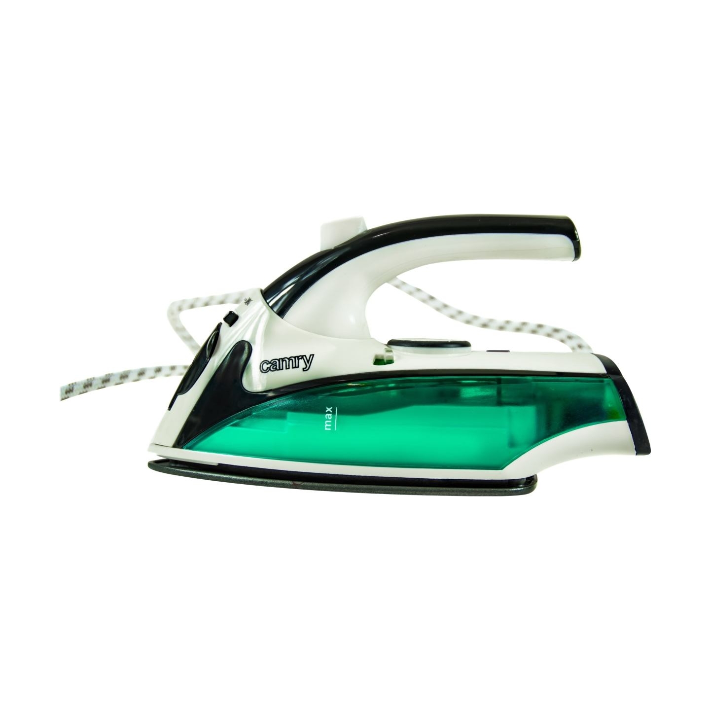 Camry | CR 5024 | Steam Travel iron | 840 W | Water tank capacity 40 ml | White/green/black