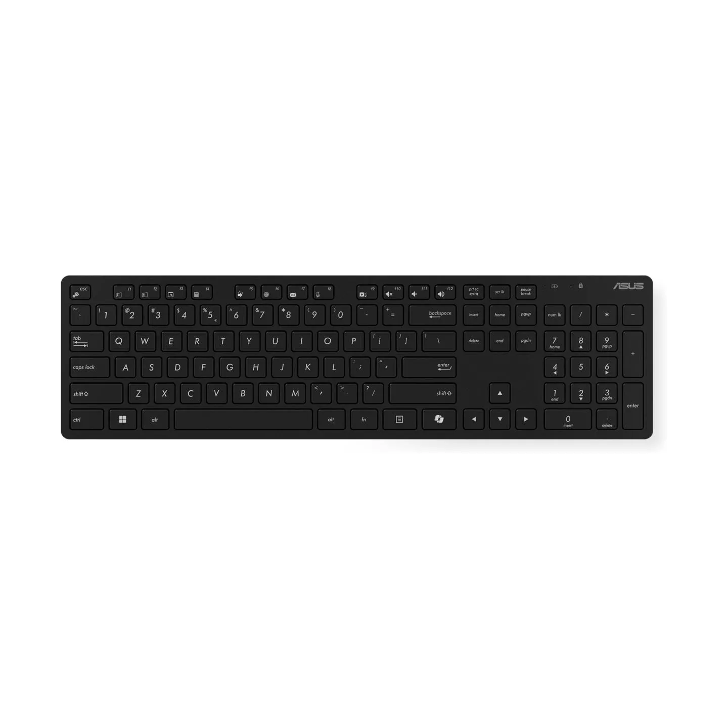 Asus W5000 | Keyboard and Mouse Set | Wireless | US | Black