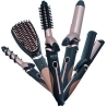 Camry | Hair Styler | CR 2024 | 1200 W | Black/Rose gold