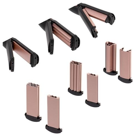 Camry | Hair Styler | CR 2024 | 1200 W | Black/Rose gold
