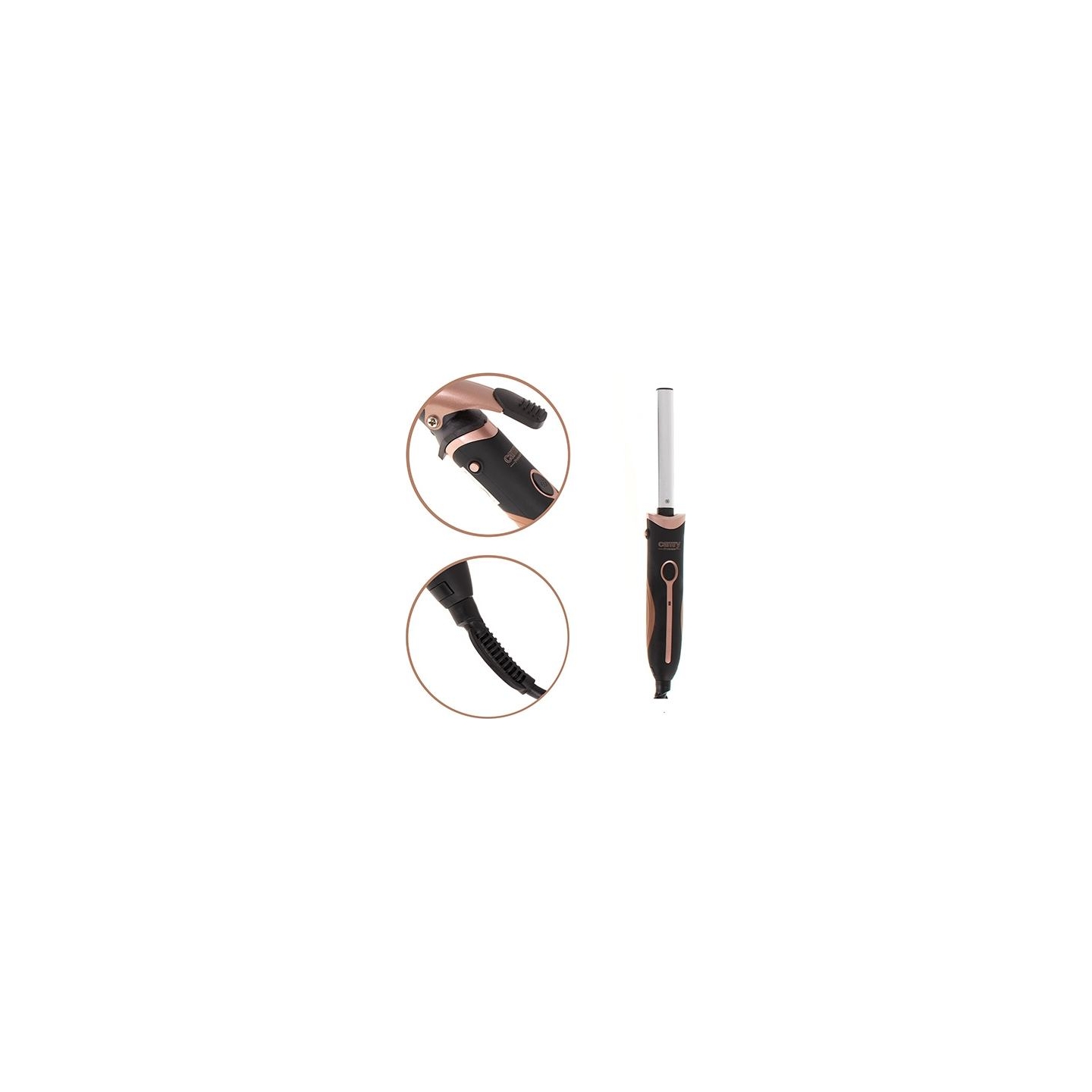 Camry | Hair Styler | CR 2024 | 1200 W | Black/Rose gold