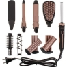 Camry | Hair Styler | CR 2024 | 1200 W | Black/Rose gold