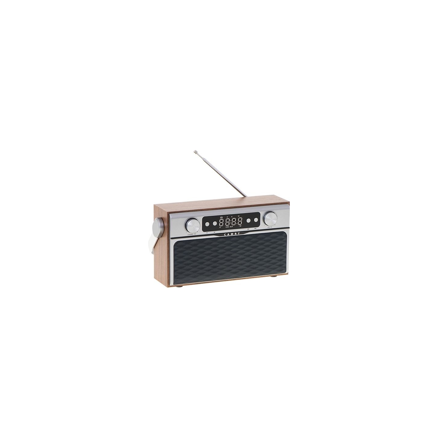 Camry | Bluetooth Radio | CR 1183 | 16 W | AUX in | Wooden