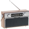 Camry | Bluetooth Radio | CR 1183 | 16 W | AUX in | Wooden