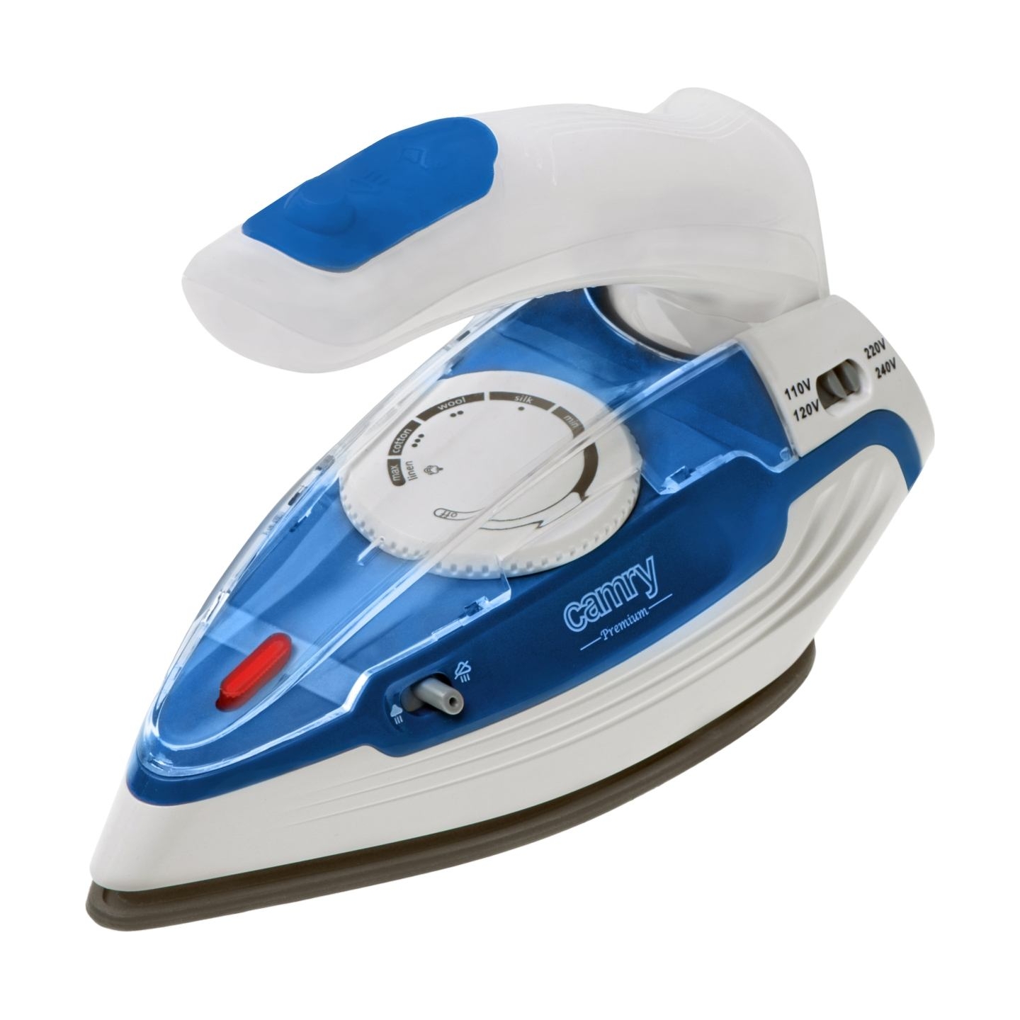 Camry CR 5040 | Steam travel iron | 1600 W | Water tank capacity 80 ml | Continuous steam 10 g/min | Steam boost performance 50 