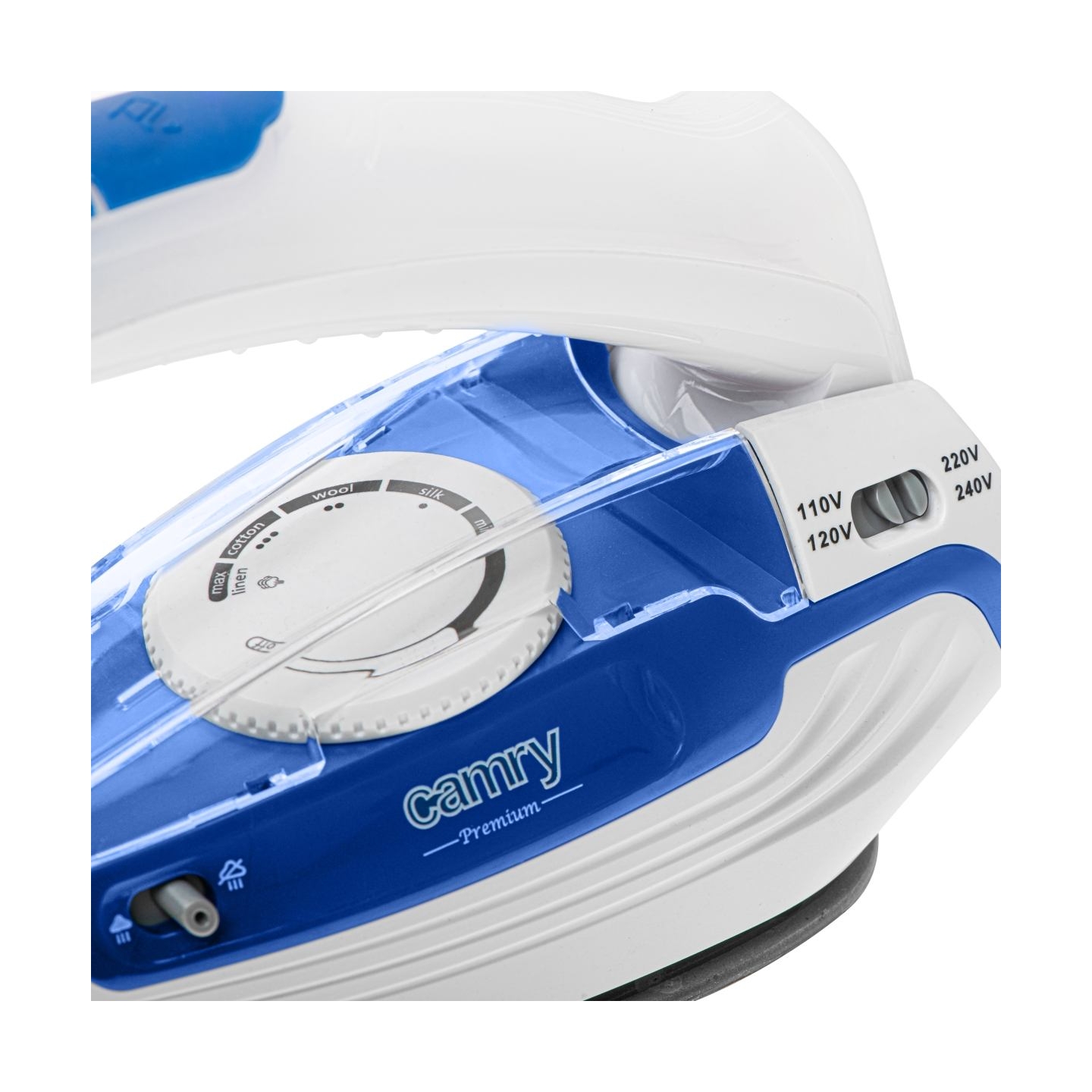 Camry CR 5040 | Steam travel iron | 1600 W | Water tank capacity 80 ml | Continuous steam 10 g/min | Steam boost performance 50 