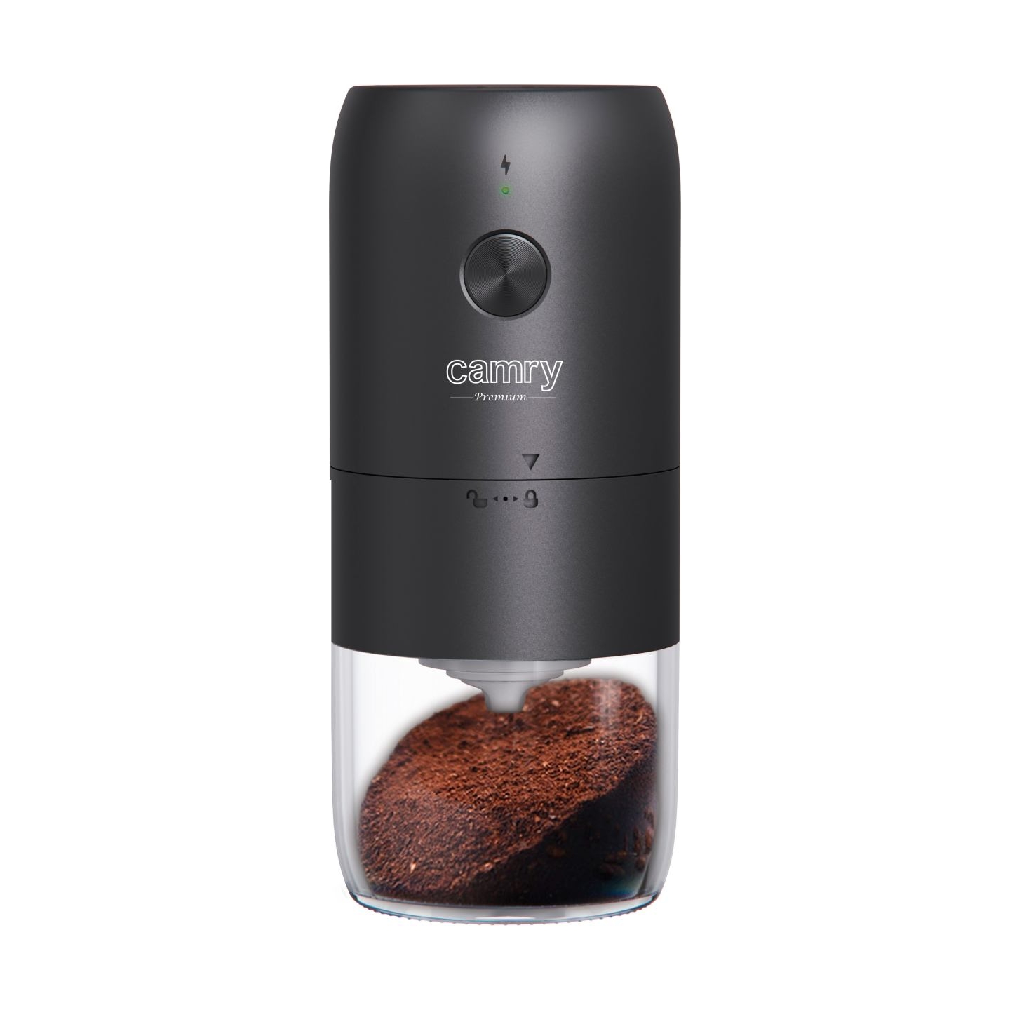 Camry Cordless USB Electric Coffee Grinder | CR 4302 | 25 W | Coffee beans capacity 25-30 g | Black