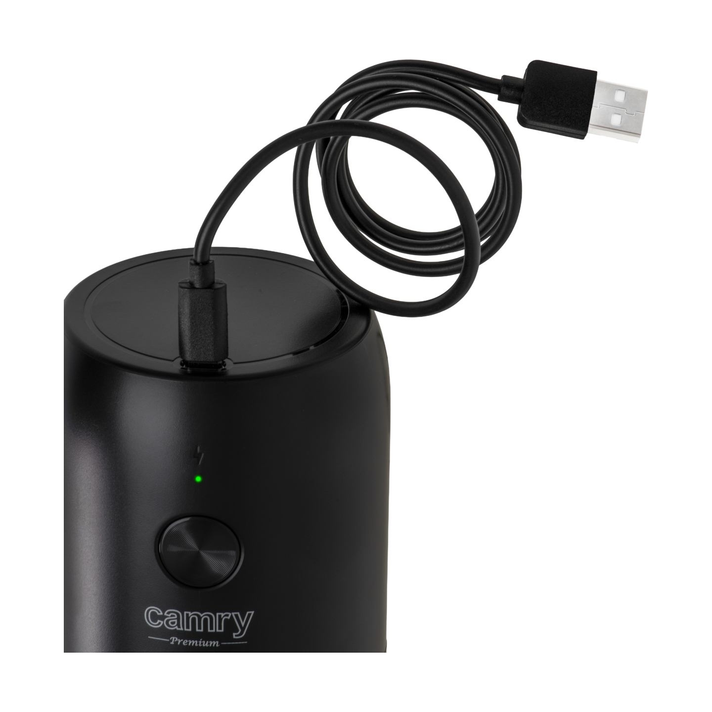 Camry Cordless USB Electric Coffee Grinder | CR 4302 | 25 W | Coffee beans capacity 25-30 g | Black