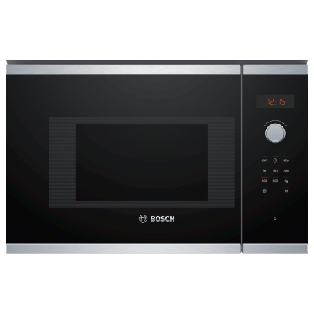 Bosch | Microwave Oven | BFL523MS0 | Built-in | 20 L | 800 W | Stainless steel/Black