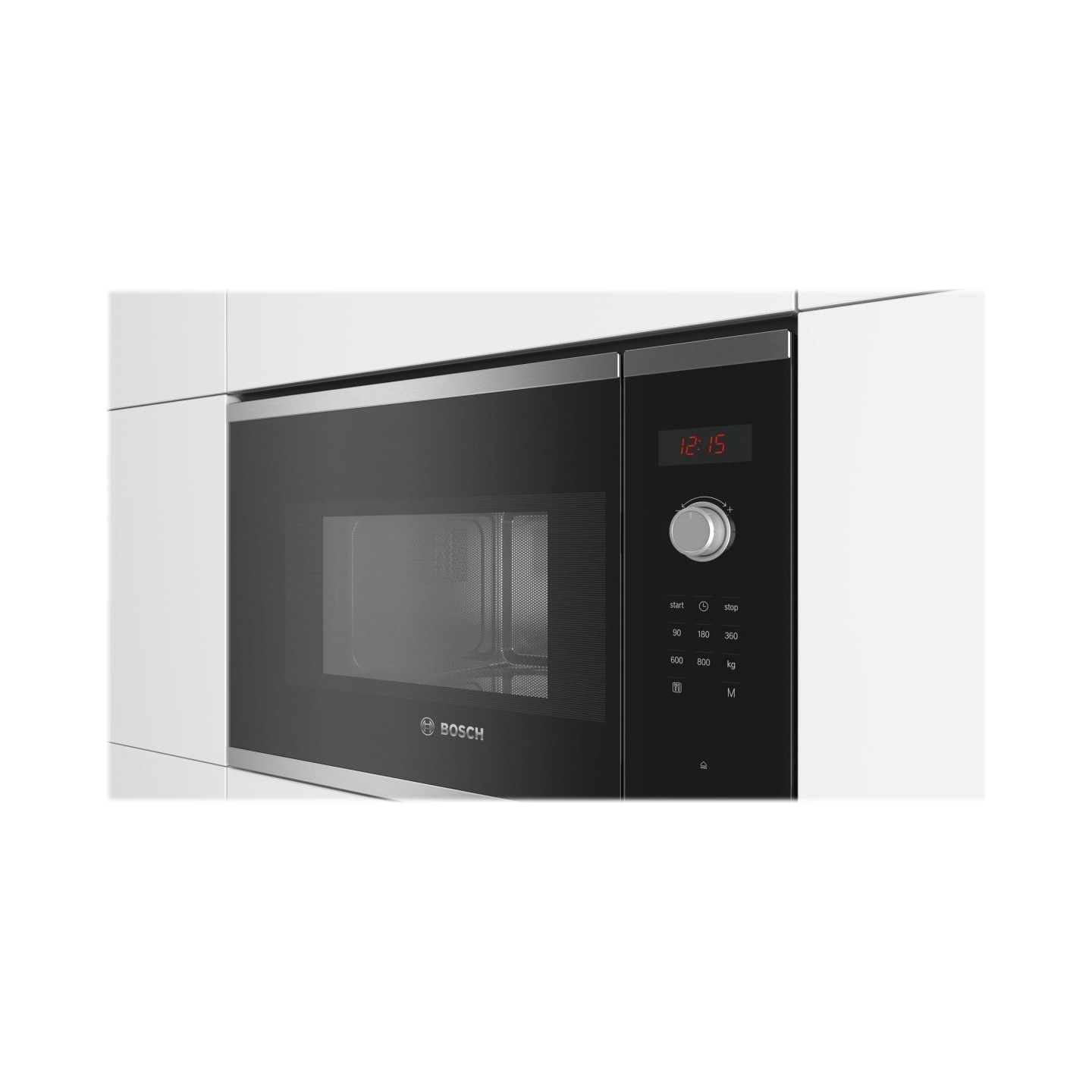 Bosch | Microwave Oven | BFL523MS0 | Built-in | 20 L | 800 W | Stainless steel/Black