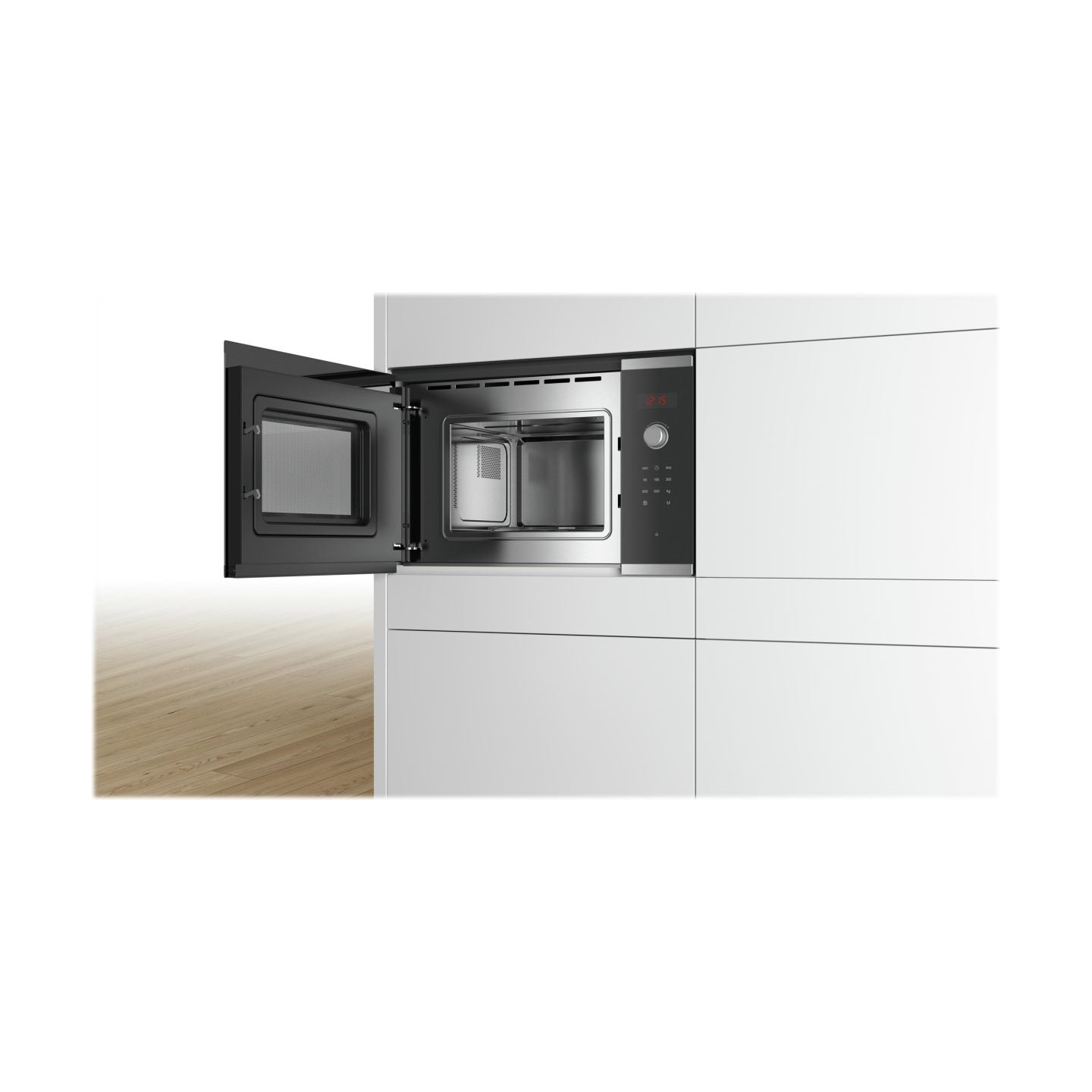Bosch | Microwave Oven | BFL523MS0 | Built-in | 20 L | 800 W | Stainless steel/Black