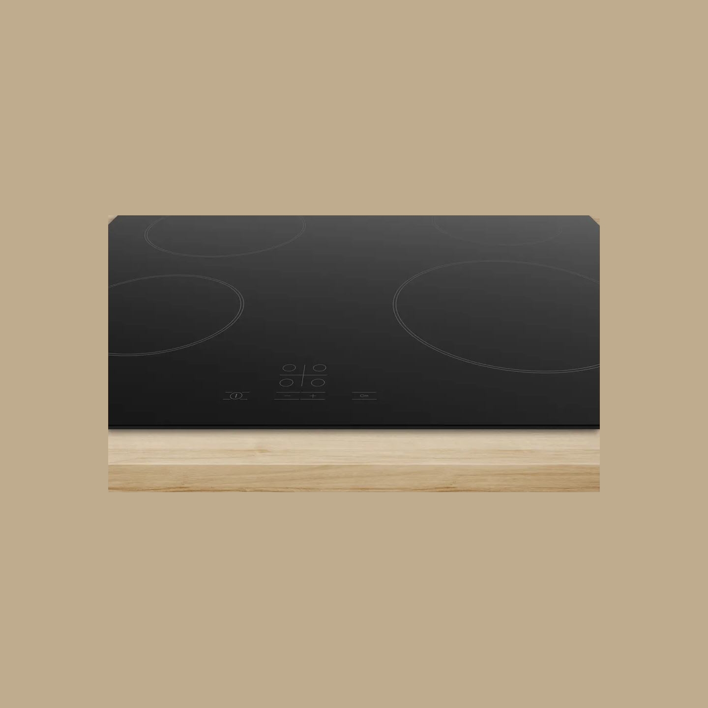 Bosch Hob | PKE61RBA2E | Electric | Number of burners/cooking zones 4 | Touch | Timer | Black