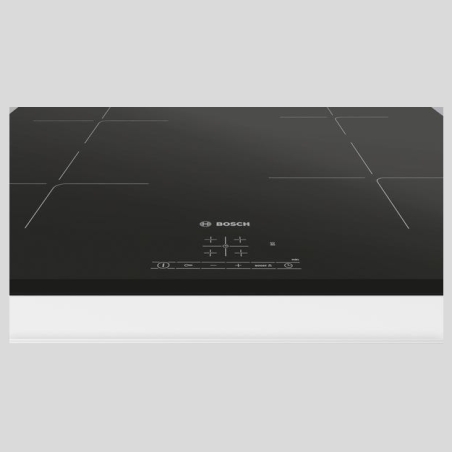 Bosch | Hob | PUE63KBB6E | Induction | Number of burners/cooking zones 4 | Touch | Timer | Black
