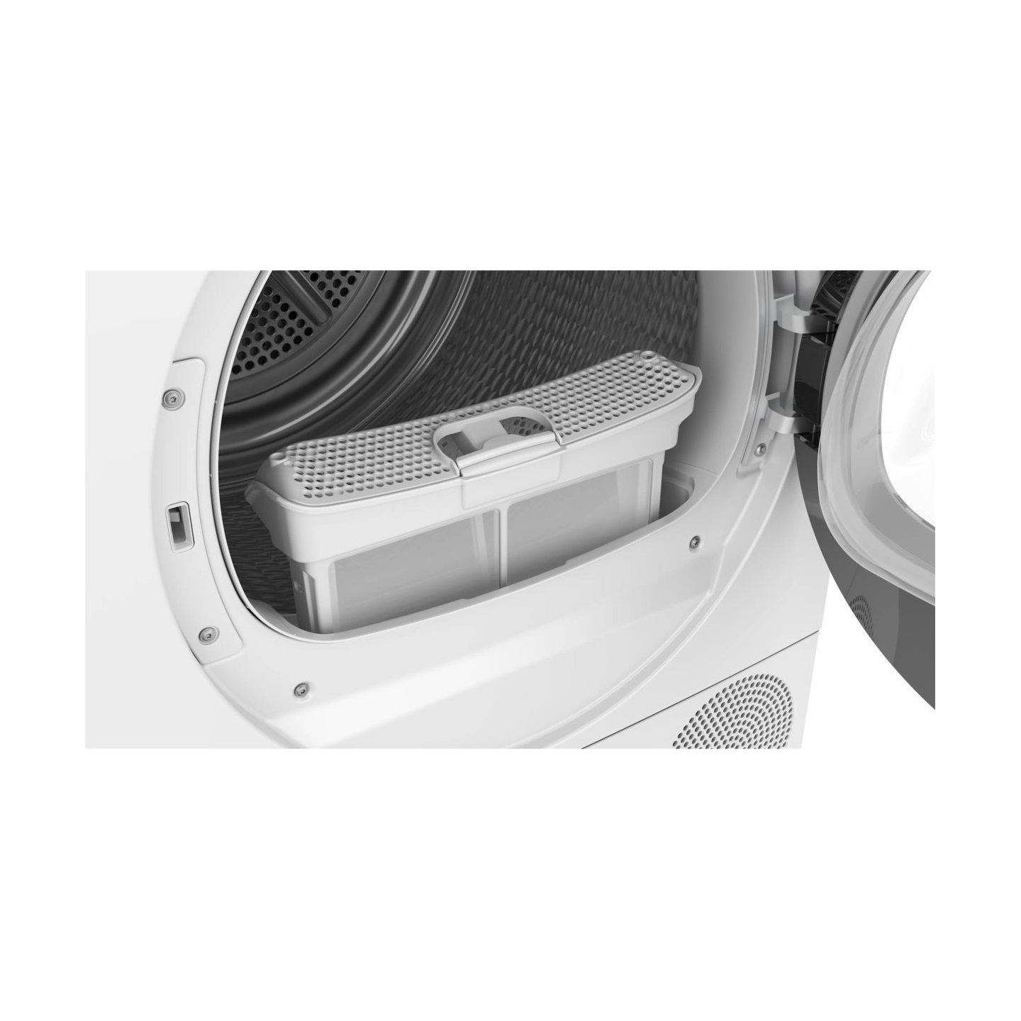 Bosch Dryer Machine | WQG2420PSN | Energy efficiency class A++ | Front loading | 9 kg | Heat pump | LED | Depth 61.3 cm | White