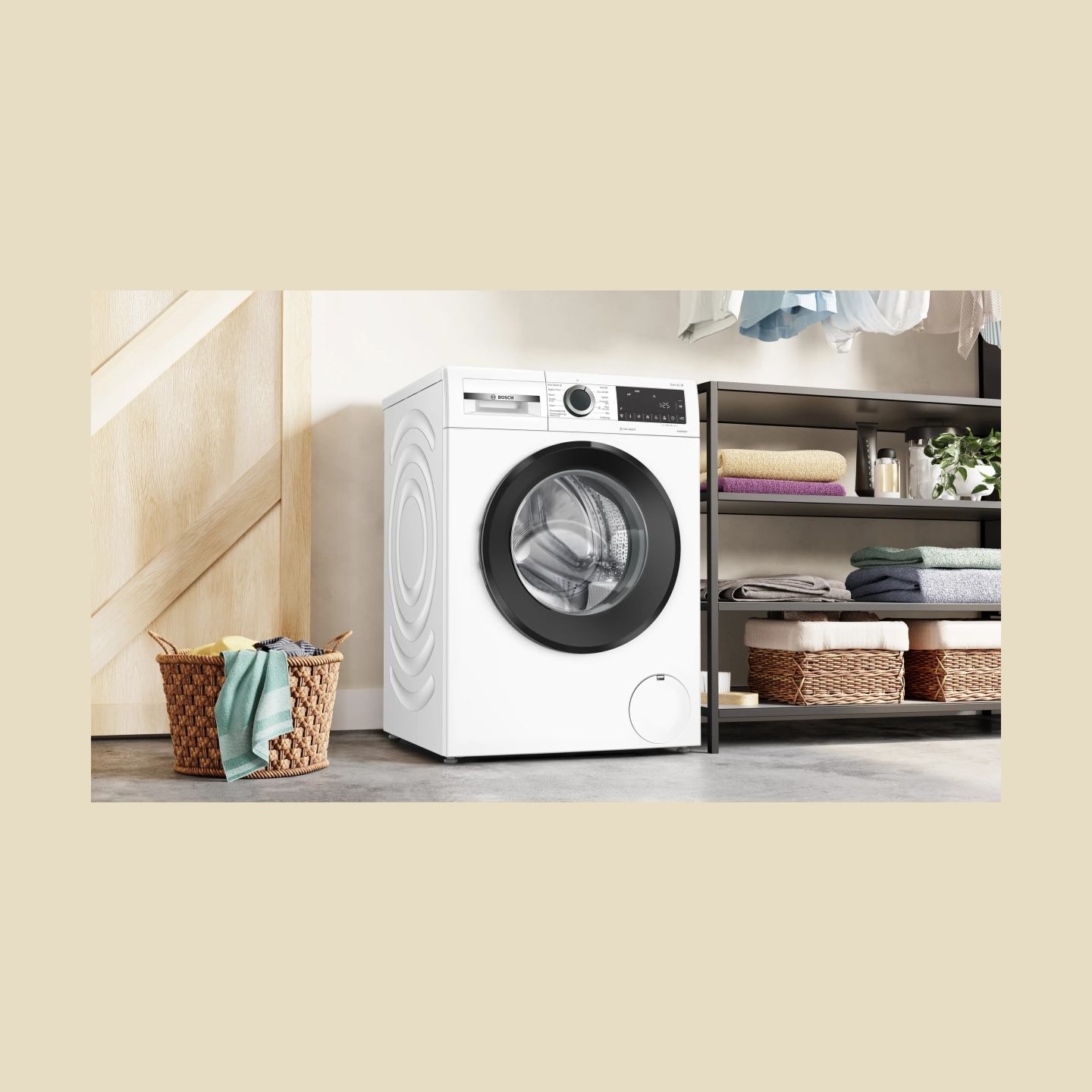 Bosch | Washing Machine | WGG244ZTSN | Energy efficiency class A | Front loading | Washing capacity 9 kg | 1400 RPM | Depth 63 c