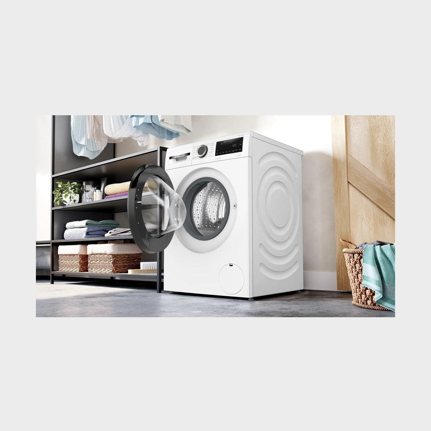 Bosch | Washing Machine | WGG244ZTSN | Energy efficiency class A | Front loading | Washing capacity 9 kg | 1400 RPM | Depth 63 c