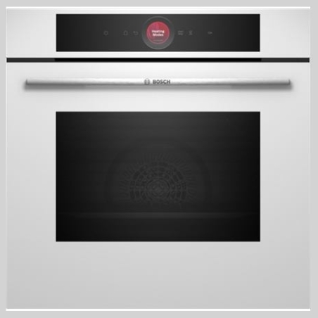 Bosch | Oven | HBG7721W1S | 71 L | Electric | Pyrolysis | Touch control | Convection | Height 59.5 cm | Width 59.4 cm | White