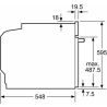 Bosch | Oven | HBG7721W1S | 71 L | Electric | Pyrolysis | Touch control | Convection | Height 59.5 cm | Width 59.4 cm | White