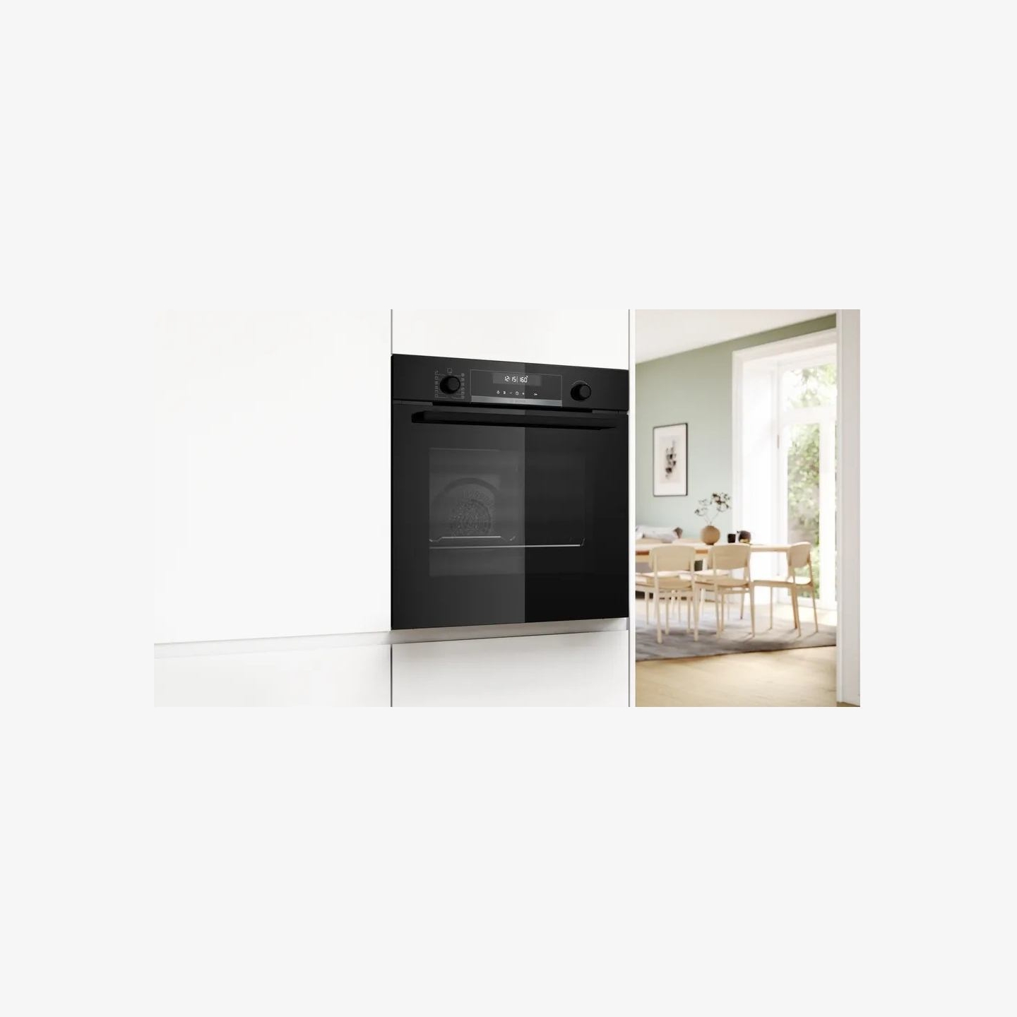 Bosch Oven HBG578EB7, Width 60 cm, Energy class A+, Pyrolysis, Black / HBG578EB7