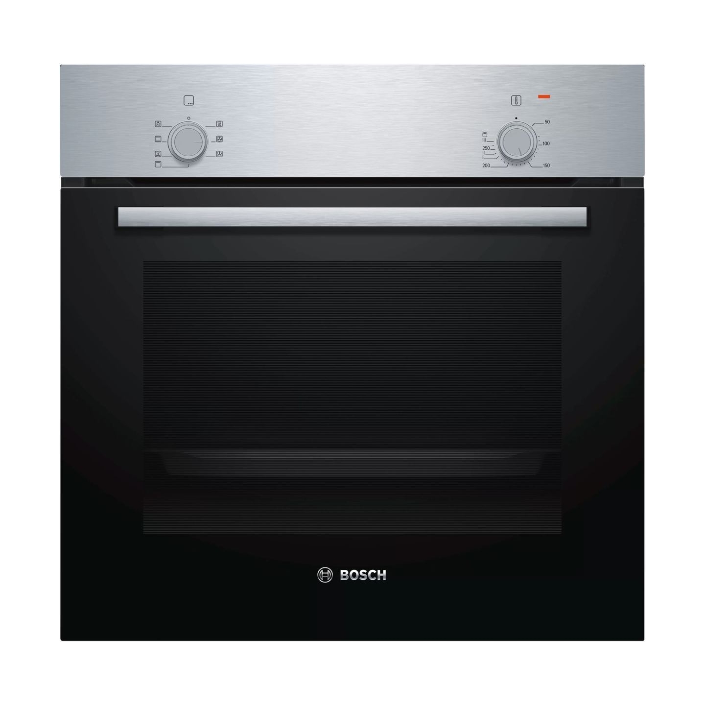 Bosch | Oven | HBF010BR1S | 66 L | A | Multifunctional | Manual | Knobs | Height 59.5 cm | Width 59.4 cm | Stainless steel