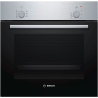 Bosch | Oven | HBF010BR1S | 66 L | A | Multifunctional | Manual | Knobs | Height 59.5 cm | Width 59.4 cm | Stainless steel