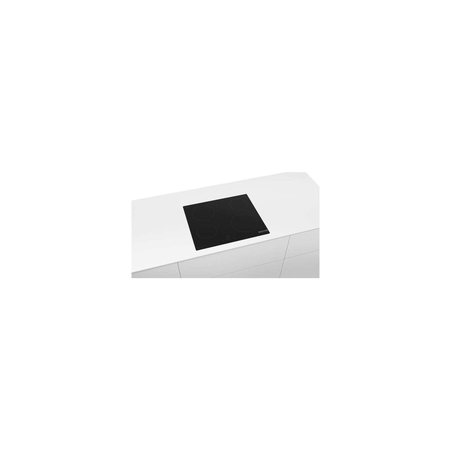 Bosch | Hob | PKE611BA2E Series 4 | Vitroceramic | Number of burners/cooking zones 4 | Touch | Black