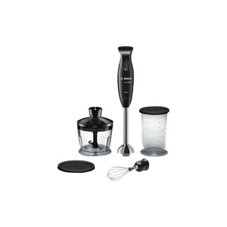 Bosch | Blender | CleverMixx MSM2650B | Hand Blender | 600 W | Number of speeds 12 | Chopper | Mini chopper | Black