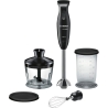 Bosch | Blender | CleverMixx MSM2650B | Hand Blender | 600 W | Number of speeds 12 | Chopper | Mini chopper | Black