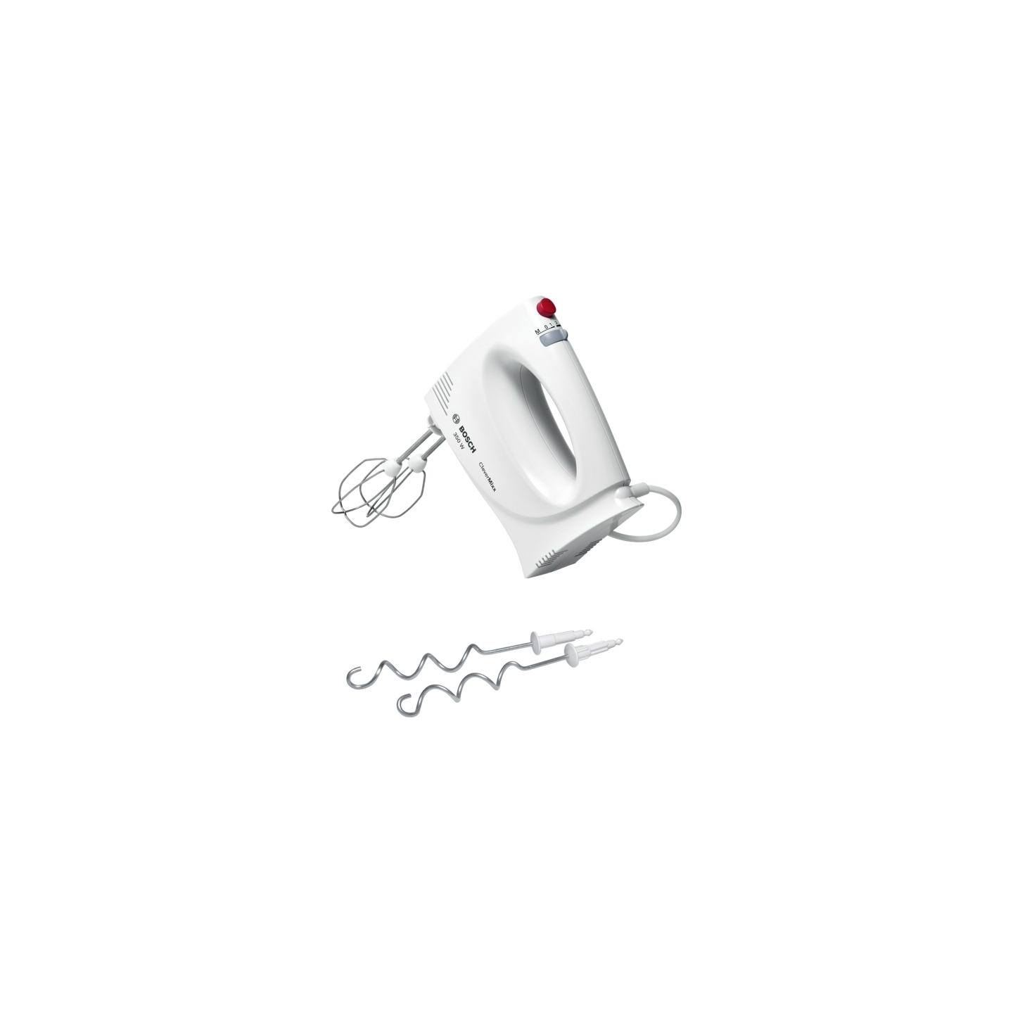 Bosch | Hand Mixer | MFQ3030 | Hand Mixer | 350 W | Number of speeds 4 | Stainless steel/Plastic | Turbo mode | White