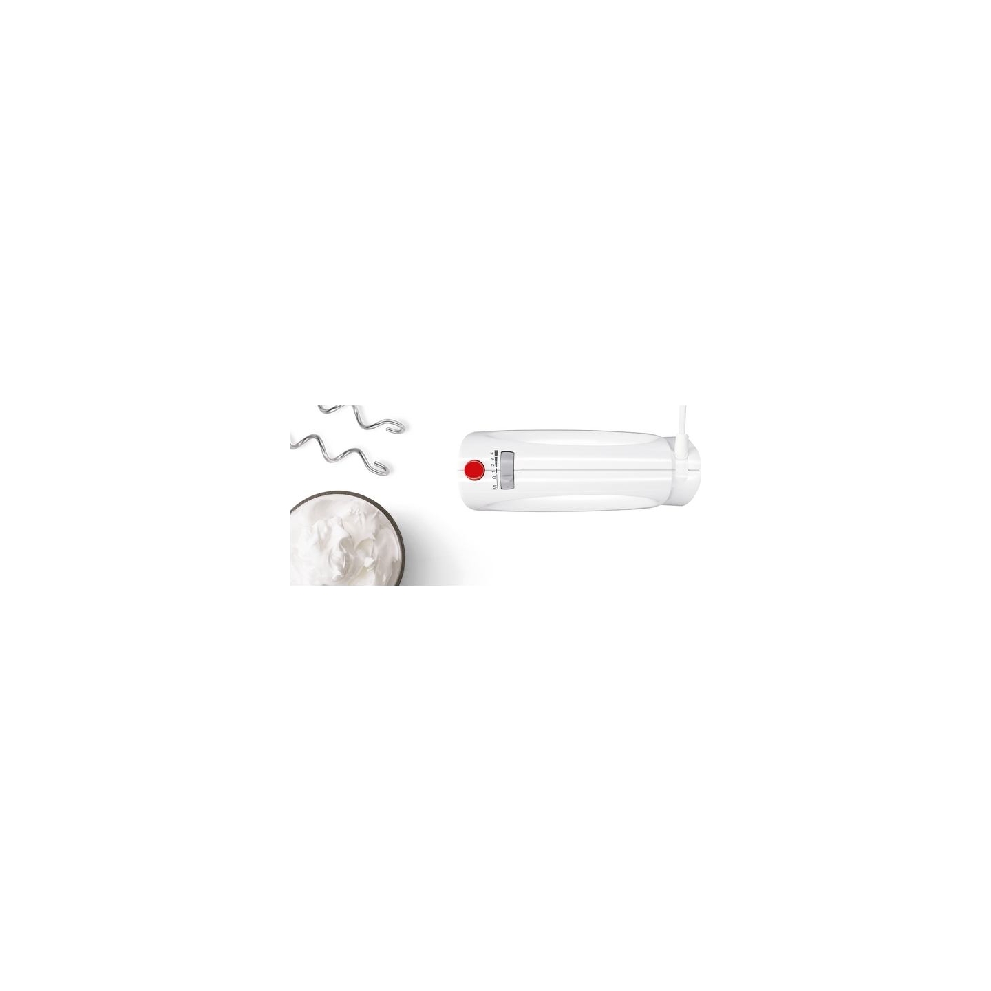 Bosch | Hand Mixer | MFQ3030 | Hand Mixer | 350 W | Number of speeds 4 | Stainless steel/Plastic | Turbo mode | White