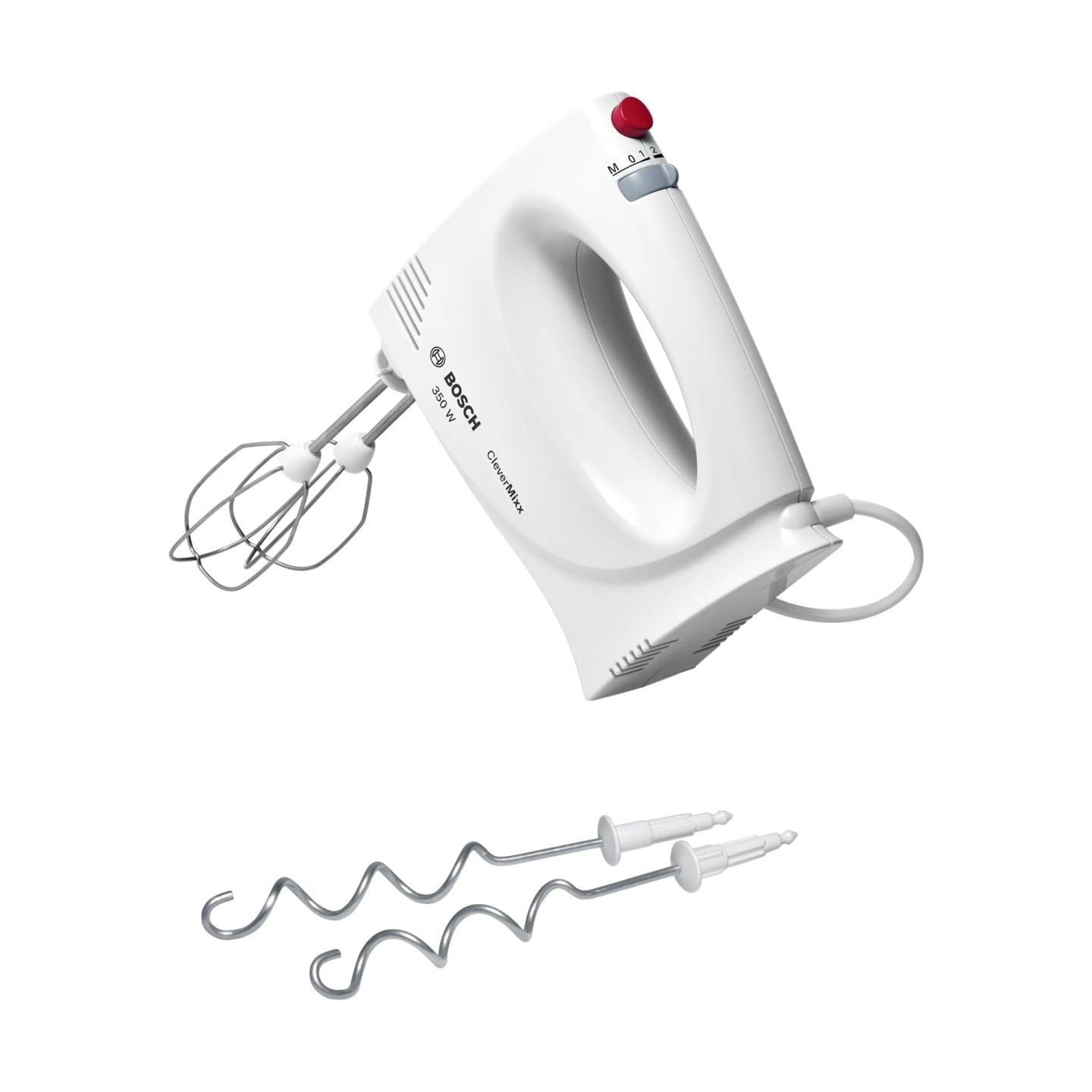 Bosch | Hand Mixer | MFQ3030 | Hand Mixer | 350 W | Number of speeds 4 | Stainless steel/Plastic | Turbo mode | White