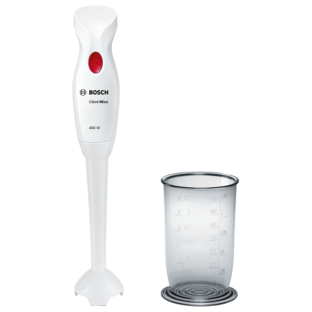 Bosch | Blender | CleverMixx MSM14100 | Hand Blender | 400 W | Number of speeds 1 | White