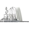 Bosch Hand Mixer | MFQP1000 YourCollection | Hand Mixer | 300 W | Number of speeds 2 | Turbo mode | White