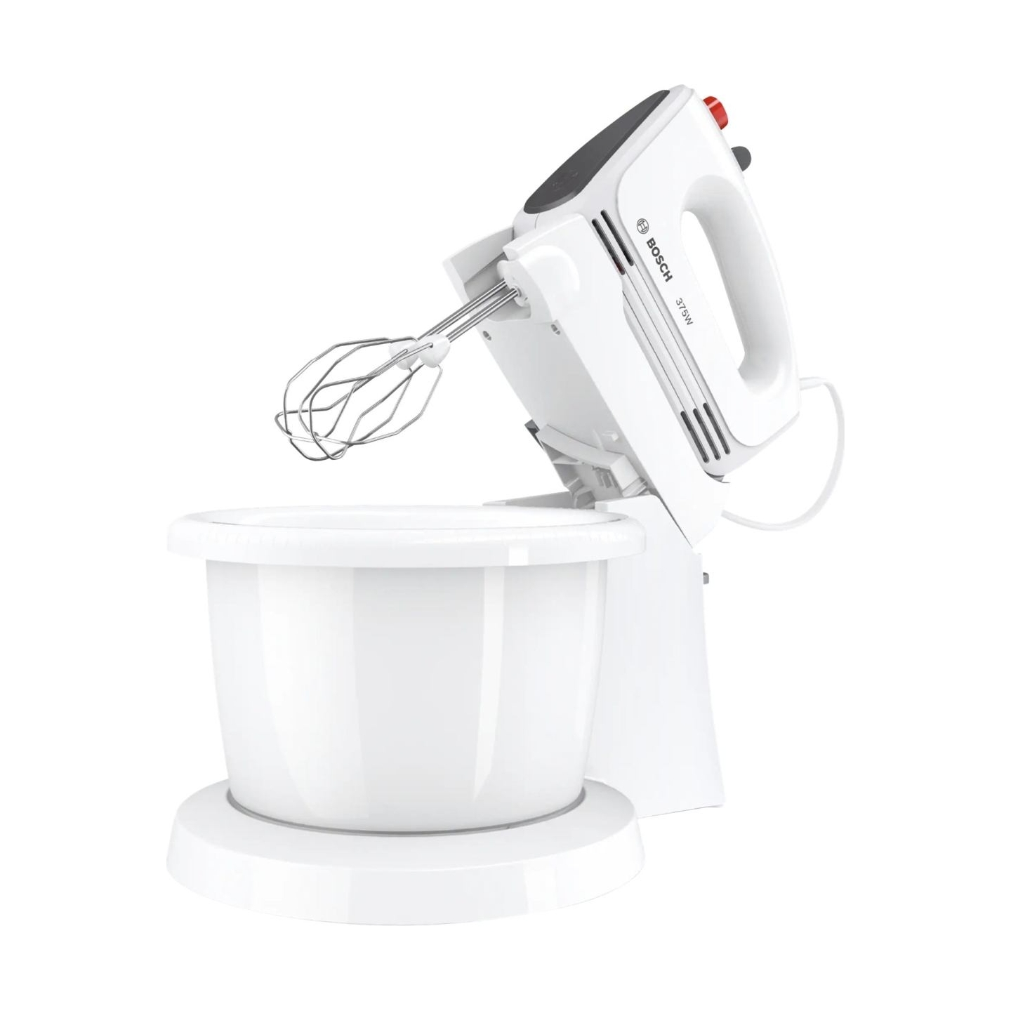 Bosch | Mixer | CleverMixx MFQ2600G | Mixer with bowl | 375 W | Number of speeds 4 | Turbo mode | White