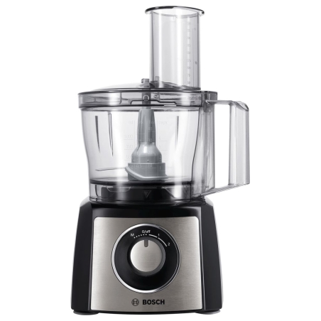 Bosch | Food Processor | MCM3401M | 800 W | Number of speeds 2 | Bowl capacity 2.3 L | Blender | Meat mincer | Black/Stainless s