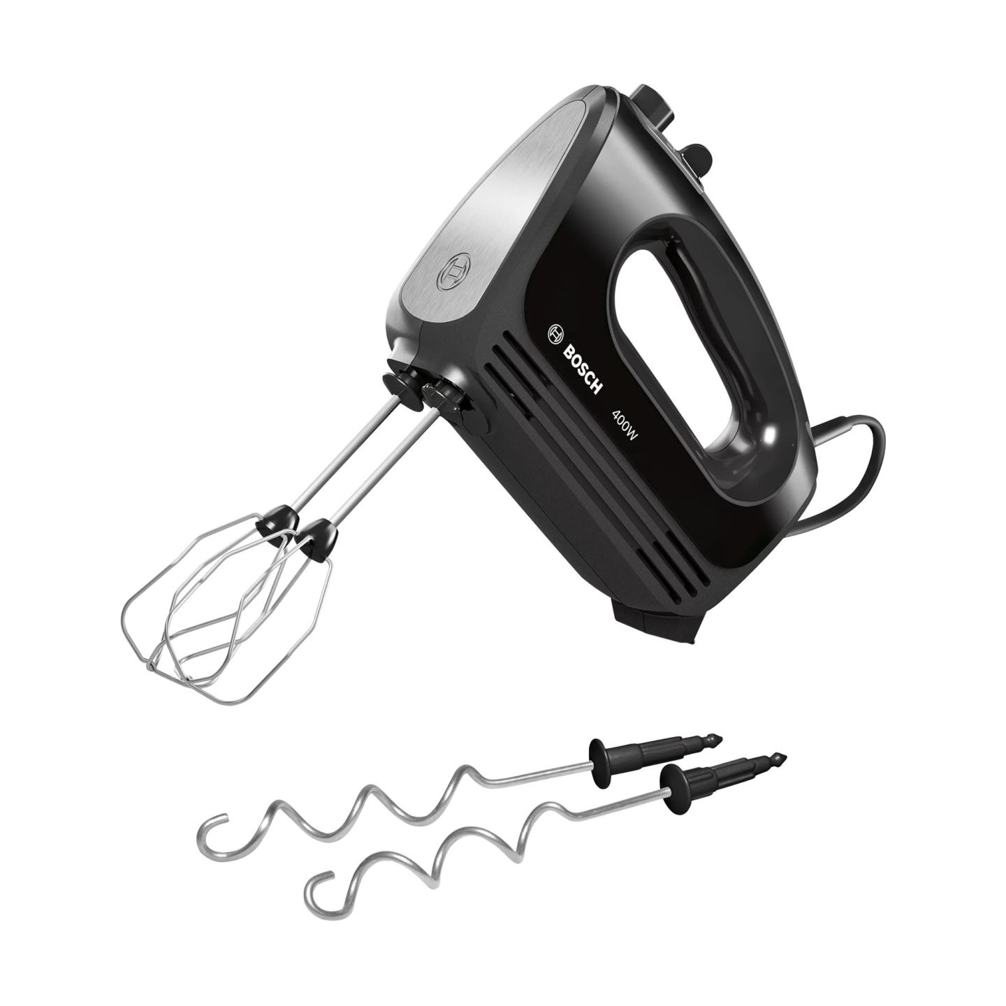 Bosch Hand Mixer | MFQ2420B CleverMixx | Hand Mixer | 400 W | Number of speeds 4 | Turbo mode | Black