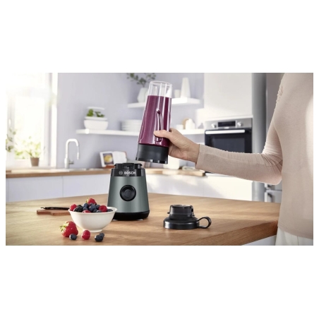 Bosch | VitaPower ToGo Smoothie Maker | MMB2111S | Tabletop | 450 W | Jar material Tritan | Jar capacity 0.6 L | Ice crushing | 