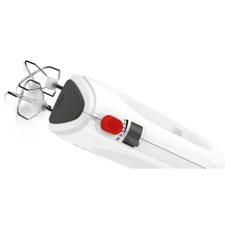 Bosch | Hand Mixer | MFQ22100 CleverMixx | Hand Mixer | 375 W | Number of speeds 4 | Turbo mode | White/Dark Grey