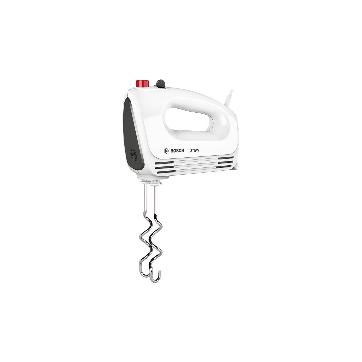 Bosch | Hand Mixer | MFQ22100 CleverMixx | Hand Mixer | 375 W | Number of speeds 4 | Turbo mode | White/Dark Grey