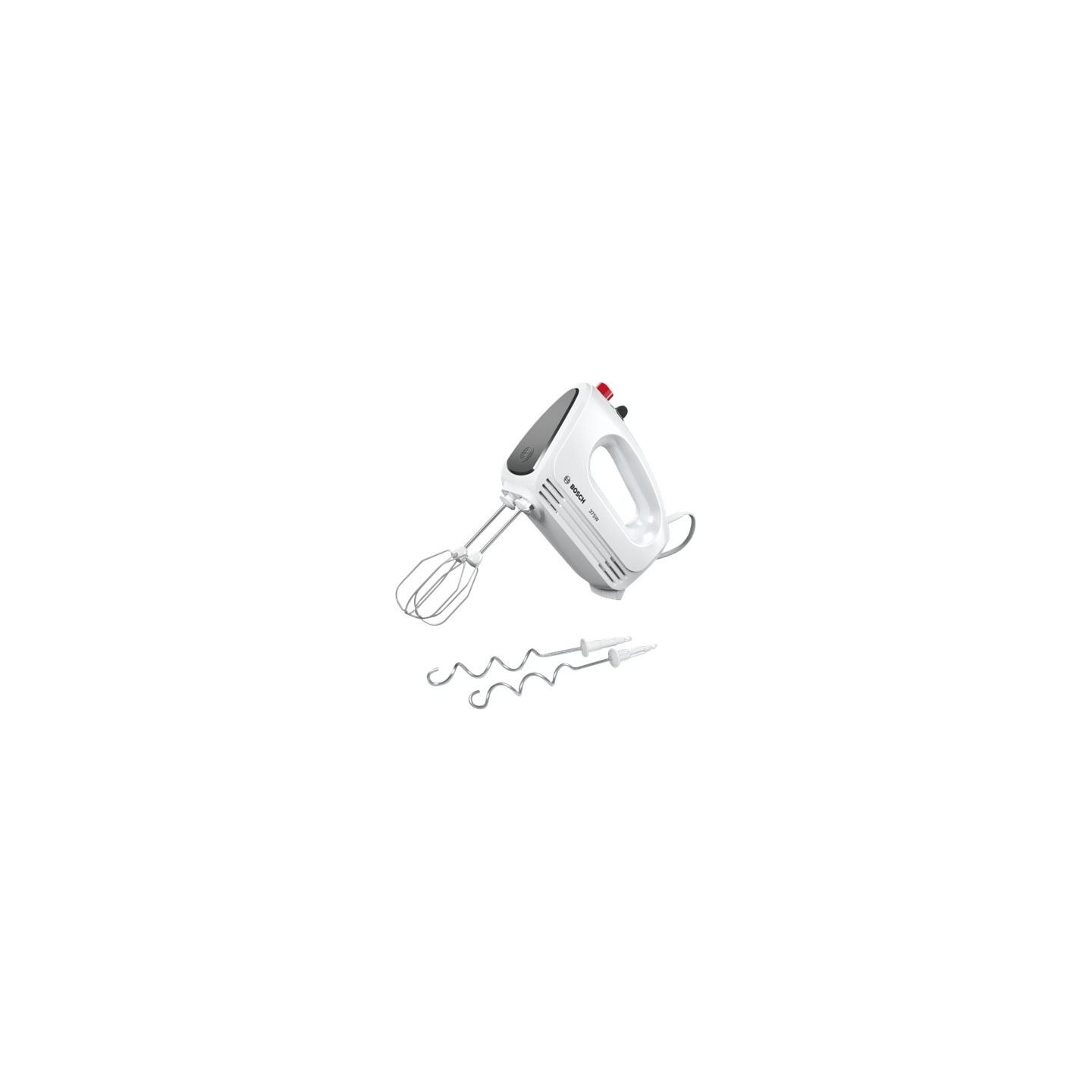 Bosch | Hand Mixer | MFQ22100 CleverMixx | Hand Mixer | 375 W | Number of speeds 4 | Turbo mode | White/Dark Grey
