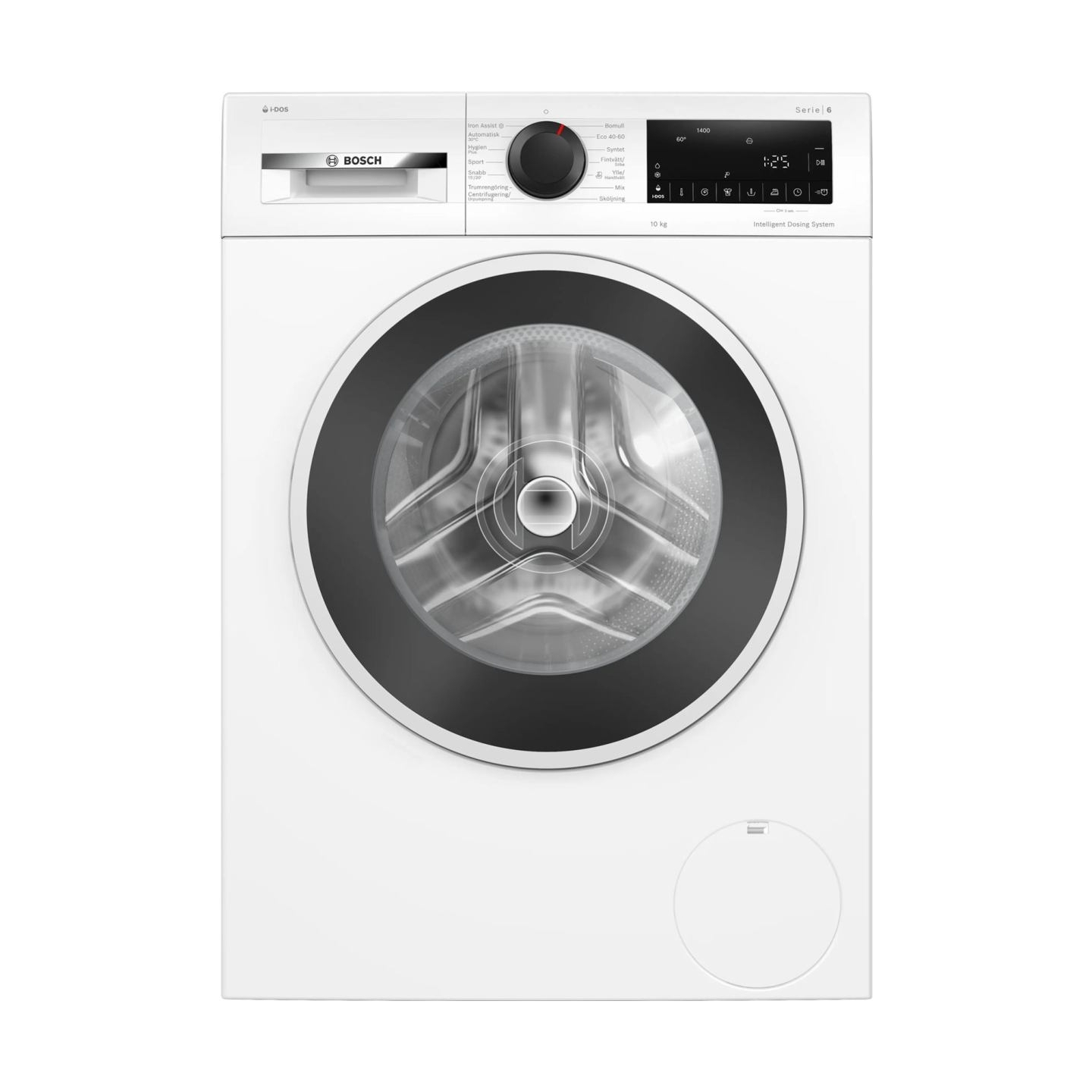 Bosch Washing Machine | WGG254FVSN | Energy efficiency class A | Front loading | Washing capacity 10 kg | 1400 RPM | Depth 63 cm