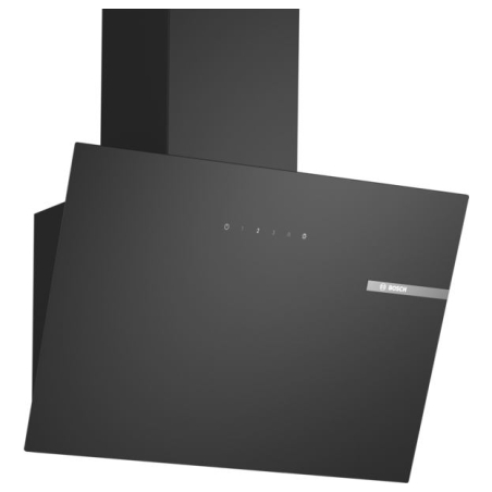 Bosch | Hood | DWK65DK60 | Wall mounted | Energy efficiency class A | Width 59 cm | 430 m³/h | Electronic control | LED | Black